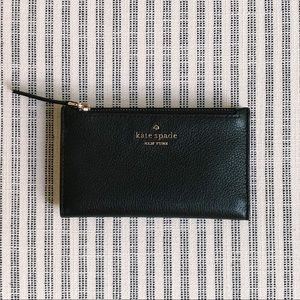 Black Leather Wallet (kate spade)